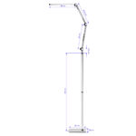 Lampe De Yoga Led 22W Argent 10