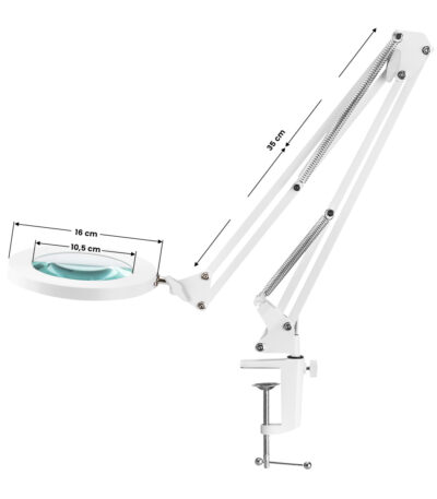 Lampe Loupe De Table À Led Blanche 308