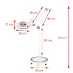Lampe Loupe Led Elegante 6014 60 Led 5D Avec Trépied 7