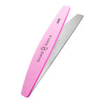 Lime À Ongles Demi-Lune À Noyau Métallique + Polissoirs 240 10 Pièces.