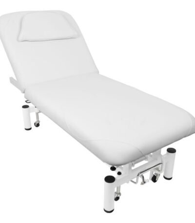 Lit De Massage Électrique Azzurro 684 1 Puissant Blanc