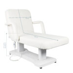 Lit De Massage Électrique Azzurro 819A 3 Puissants Blanc 5