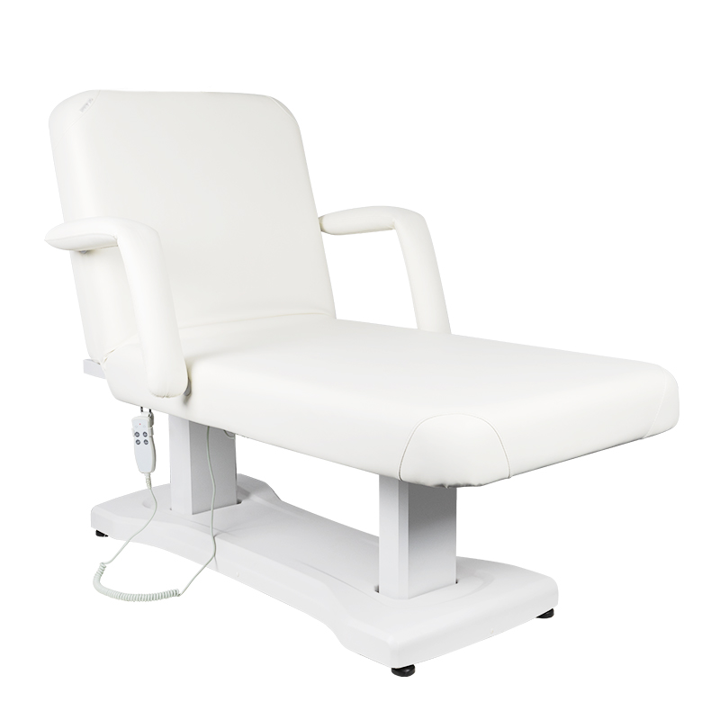 Lit De Massage Électrique Azzurro 819A 3 Puissants Blanc Lit De Massage Électrique Azzurro 819A 3 Puissants Blanc