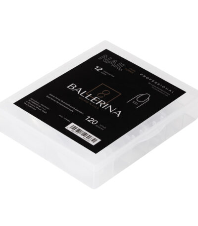 Ocho Nails Double Forme Ballerine 120 Pièces.