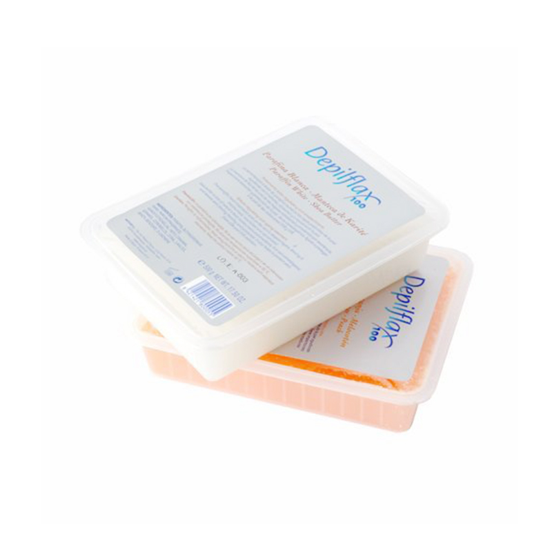 Paraffine Blanche Depilflax 100 Au Beurre De Karité (500 G) Paraffine Blanche Depilflax 100 Au Beurre De Karité (500 G)
