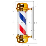 Plafond Lumineux Pour Salon De Coiffure Bb-02 Or Grand 3