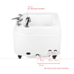Plateau Azzurro Pour Pédicure Avec Hydromassage A023 8