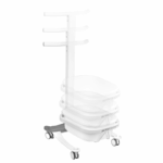 Plateau De Pédicure Confortable Sur Roulettes Avec Fonction De Levage 5