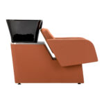 Poste De Lavage De Coiffure Gabbiano Elda Brown 3