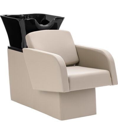 Poste De Lavage De Coiffure Gabbiano Elda Gris Et Beige