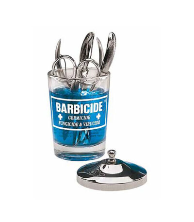 Récipient En Verre Barbicide Pour Désinfection 120 Ml