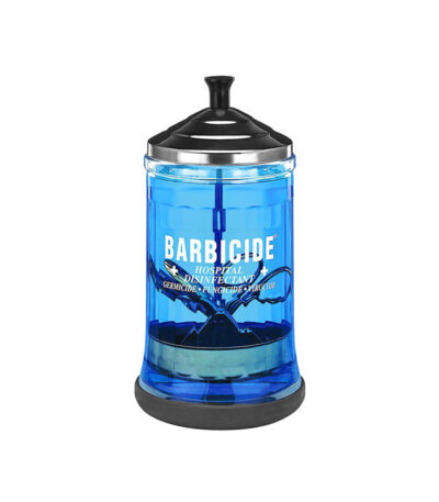 Récipient En Verre Barbicide Pour Désinfection 750 Ml