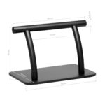 Repose-Pieds De Coiffure L005S Noir 4