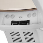 Sauna Debout Gabbiano Pour Salon De Coiffure 408D Blanc Avec Ozone Actif 13