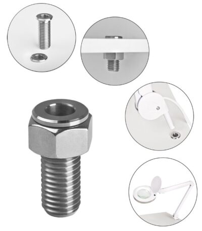 Support De Lampe Loupe Tubulaire En Inox