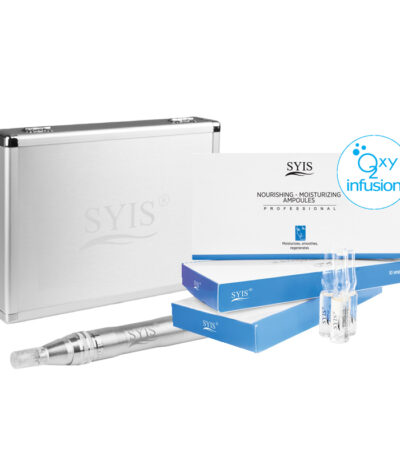Syis - Stylo À Micro-Aiguilles 05 Argent + Cosmétiques Syis