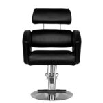 Système Capillaire Hs02, Fauteuil De Barbier Noir – Image 2