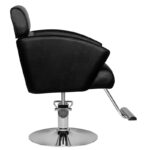 Système Capillaire Hs02, Fauteuil De Barbier Noir – Image 5