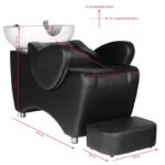 Système Capillaire Hsb46 Unité De Lavage De Coiffure Noire 5