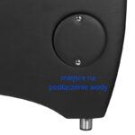 Système Capillaire Hsb46 Unité De Lavage De Coiffure Noire 3