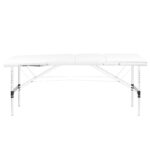Table De Massage Confort En Aluminium À 3 Sections, Blanche – Image 5