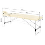 Table De Massage Pliante En Aluminium Balance