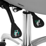 Tabouret Cosmétique 1004 Giovanni Gris 5