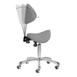 Tabouret Cosmétique 1004 Giovanni Gris 9