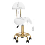 Tabouret Cosmétique 6001-G Or Blanc Deuxième Catégorie 7