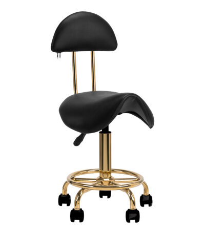Tabouret Cosmétique 6001-G Or Noir