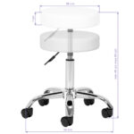 Tabouret Cosmétique Am-310 Blanc V 3
