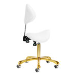 Tabouret Cosmétique Giovanni 1004 Or Blanc 1