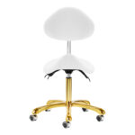 Tabouret Cosmétique Giovanni 1004 Or Blanc 2