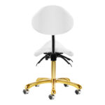 Tabouret Cosmétique Giovanni 1004 Or Blanc 3