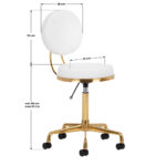 Tabouret Cosmétique H5 Or Blanc 5