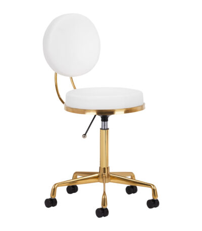 Tabouret Cosmétique H5 Or Blanc