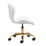 Tabouret Cosmétique Qs-06G Blanc 2