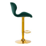 Tabouret De Bar Qs-B15 Vert Velours 1