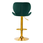 Tabouret De Bar Qs-B15 Vert Velours 3
