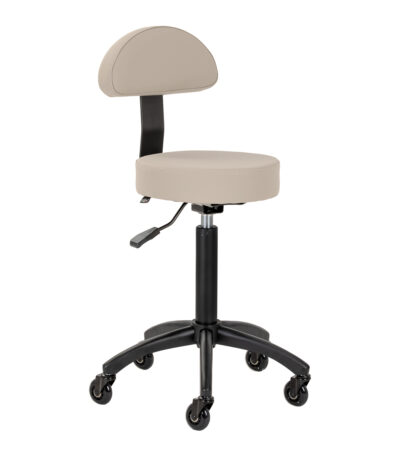 Tabouret De Coiffure Gabbiano D026 Gris-Beige