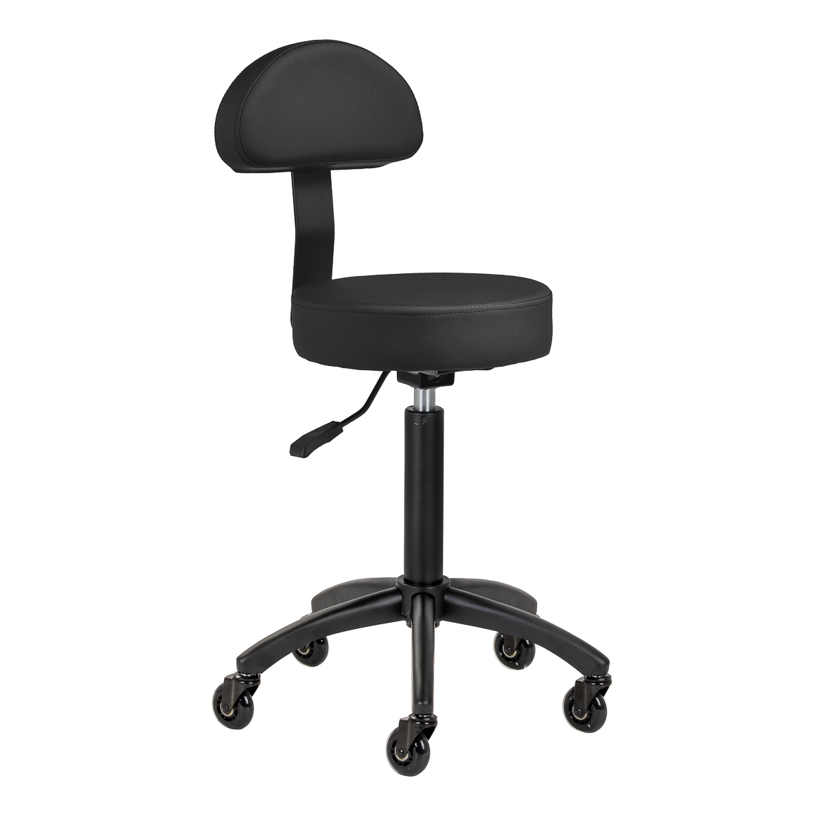 Tabouret De Coiffure Gabbiano D026 Noir Tabouret De Coiffure Gabbiano D026 Noir
