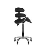 Tabouret De Maquillage Haut Noir Roll Speed ​​Am-880