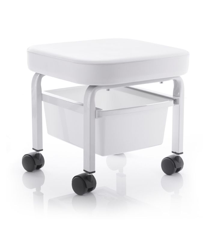 Tabouret De Pédicure Cosmétique Avec Récipient Tabouret De Pédicure Cosmétique Avec Récipient