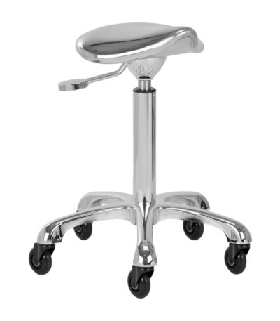 Tabouret Gabbiano En Argent Fin