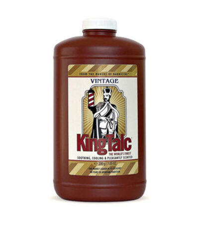Talc Barbicide King Pour Cuir Vintage 200 G
