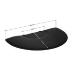 Tapis De Coiffure Sous Un Fauteuil Semi-Circulaire 4