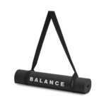 Tapis De Yoga Balance En Pvc Noir 1