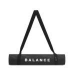 Tapis De Yoga Balance En Pvc Noir 2