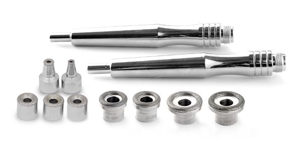 Têtes De Microdermabrasion Et Un Ensemble