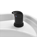 Unité De Lavage De Cheveux Gabbiano Porto Gris Blanc 7